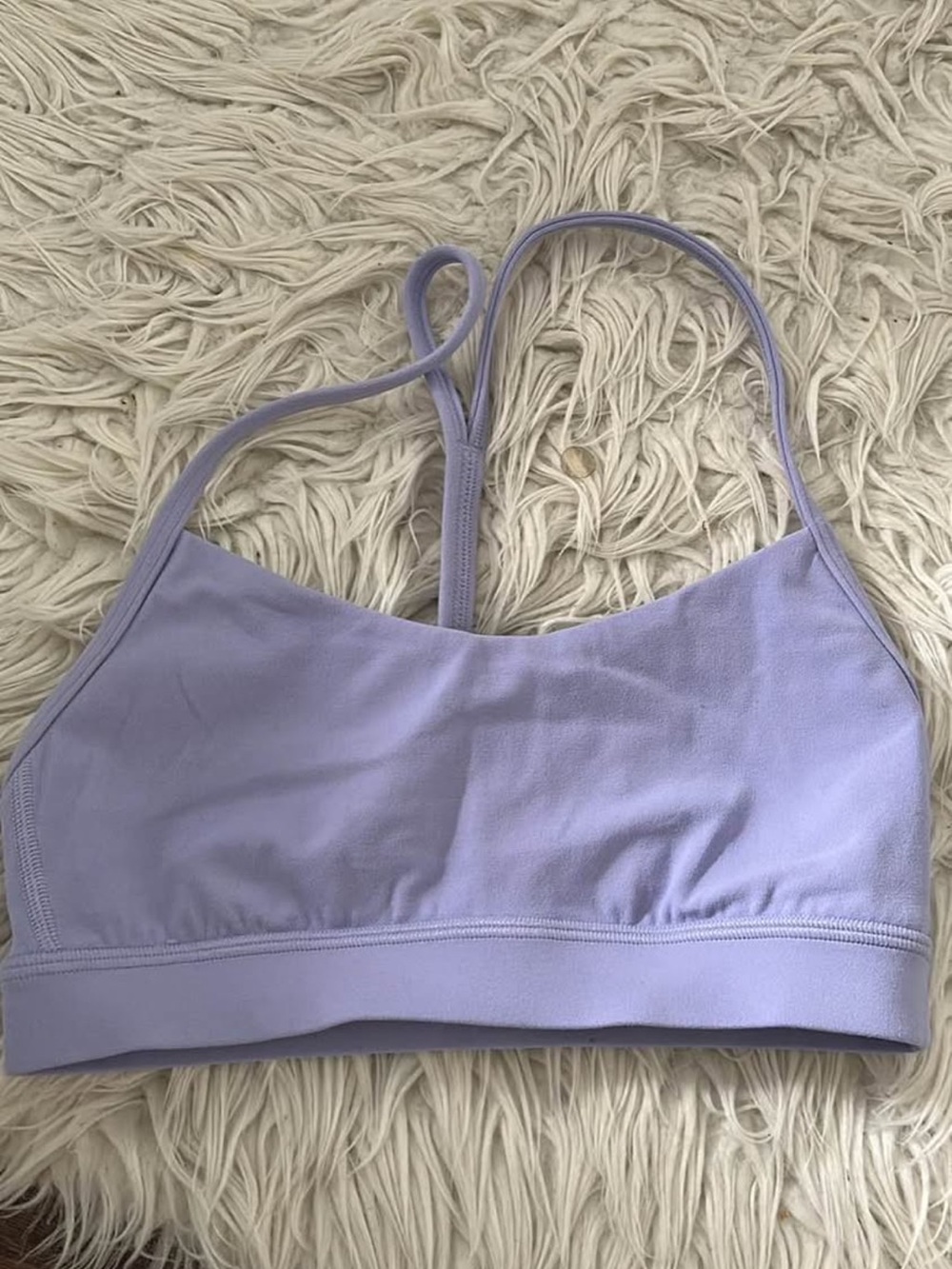 lululemon athletica Light Lavender Nulu Sports Bra